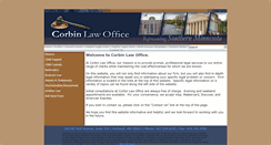 Desktop Screenshot of corbin-law-office.com